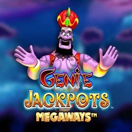 Genie Jackpots Megaways by Blueprint Gaming, showcased at spin-maya.eu – game logo