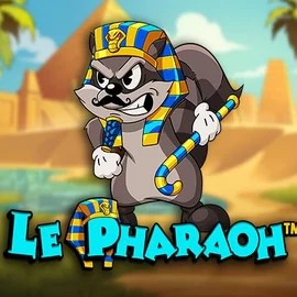 Le Pharaoh online game logo by Hacksaw Gaming on spin-maya.eu