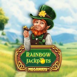 Rainbow Jackpots Megaways slot icon by Red Tiger Gaming, available at SpinMaya Casino
