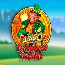 Slingo Rainbow Riches by Gaming Realms, showcased at spin-maya.eu – game logo