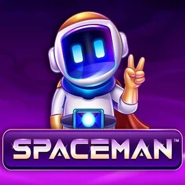Spaceman online game logo by Pragmatic Play on spin-maya.eu